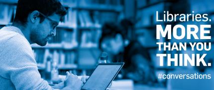 Image of the UniTO Libraries campaign